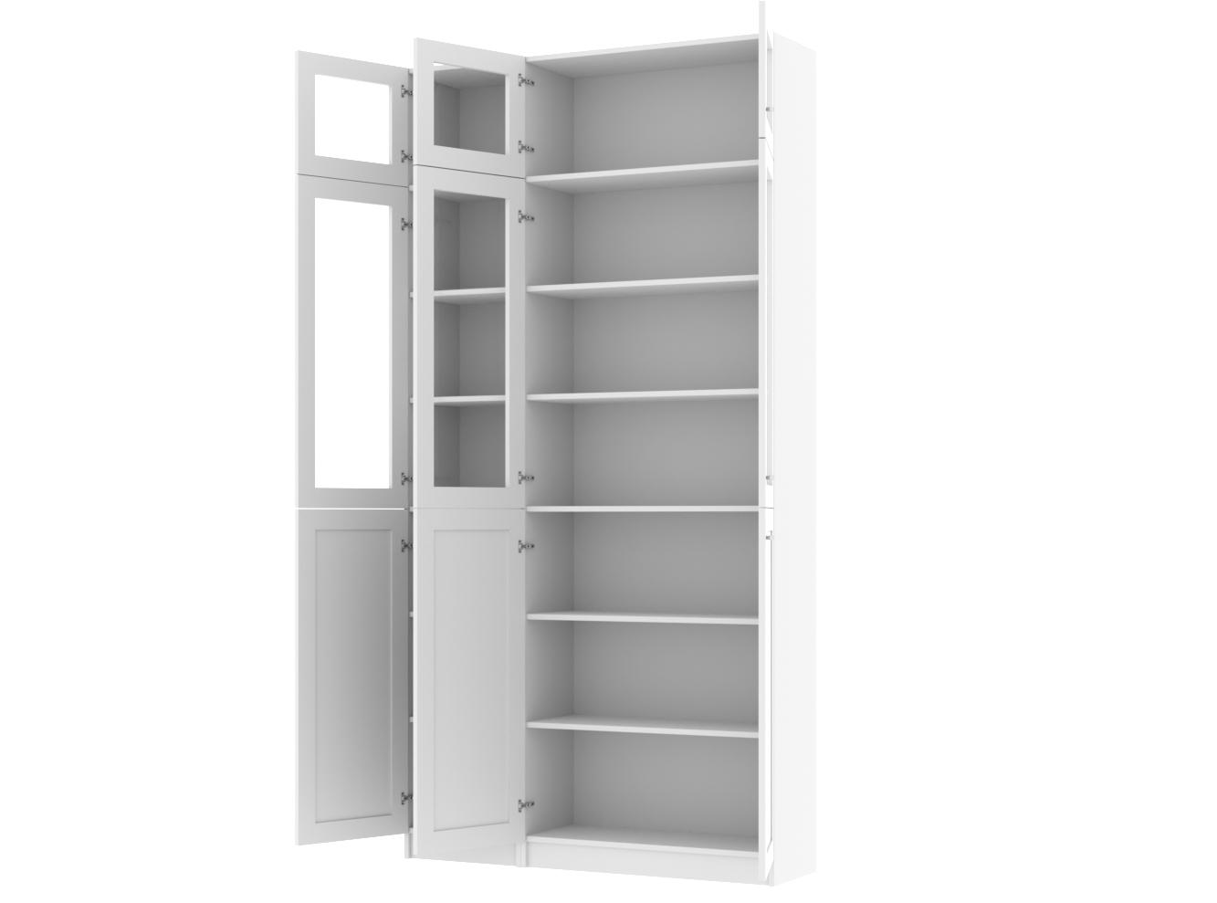 Изображение товара Книжный шкаф Билли 354 white ИКЕА (IKEA), 120x30x237 см на сайте adeta.ru