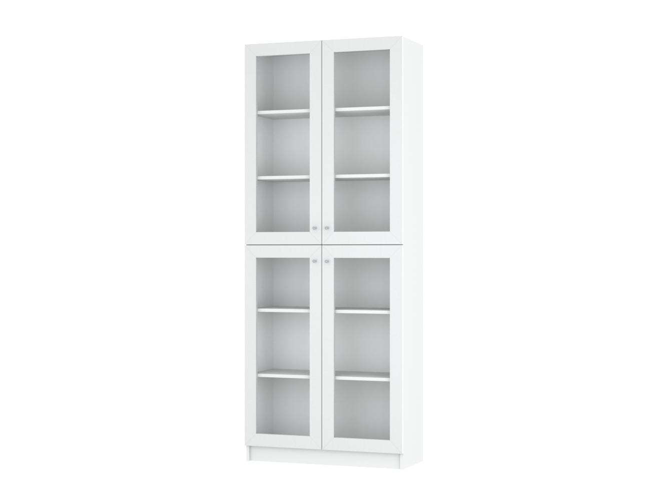 Изображение товара Книжный шкаф Билли 335 white ИКЕА (IKEA), 80x30x202 см на сайте adeta.ru