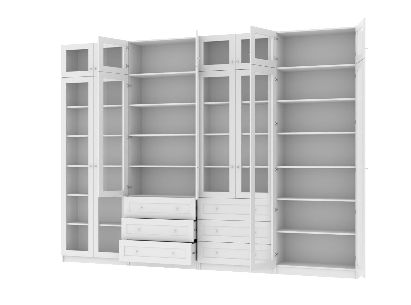 Книжный шкаф Билли 372 white ИКЕА (IKEA) изображение товара
