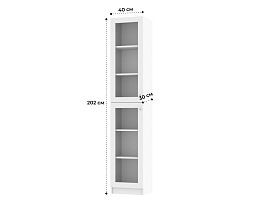 Изображение товара Книжный шкаф Билли 331 white ИКЕА (IKEA) на сайте adeta.ru
