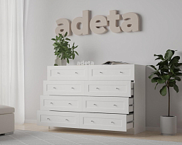 Изображение товара Комод Билли 220 white ИКЕА (IKEA) на сайте adeta.ru